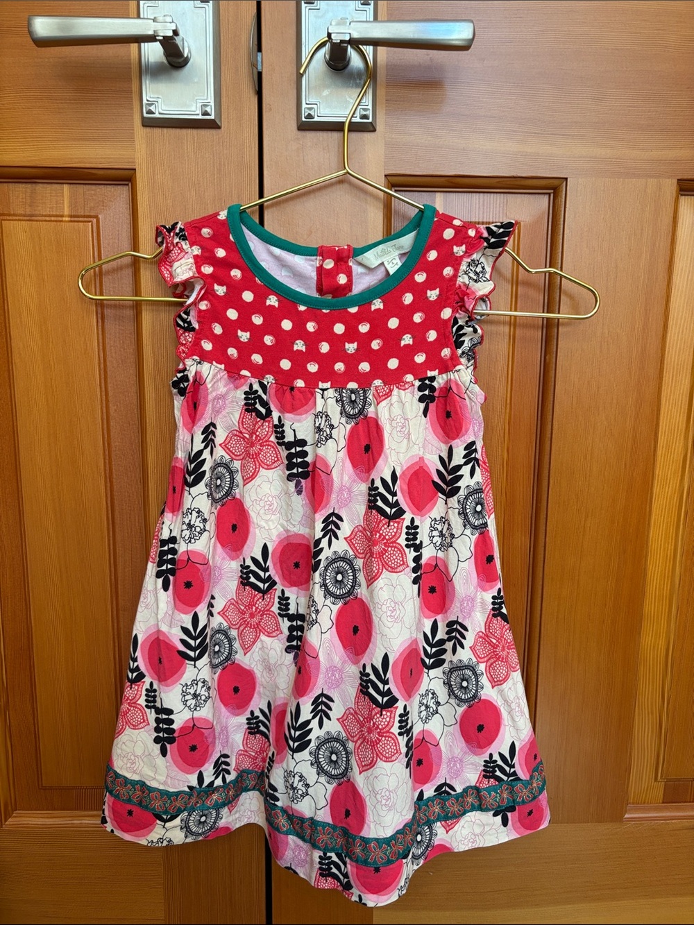 Matilda Jane Cat Dress Size 4 LIKE NEW